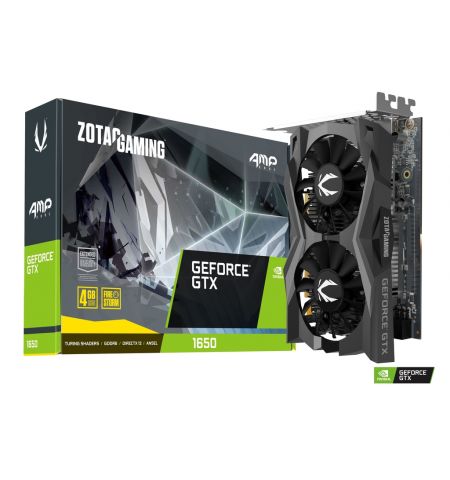 ZOTAC GeForce GTX 1650 D6 AMP! Core Edition 4GB GDDR6, 128bit, 1650/12000Mhz,