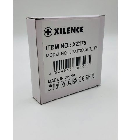 XILENCE XZ175, Adapter Mounting Kit Intel Alder Lake LGA1700 for air cooler, Compatible with M704 series and the M403 series from XILENCE are compatible with Intel's Alderlake processors. XILENCE XZ175, Adapter Mounting Kit Intel Alder Lake LGA1700 for air cooler, Compatible with M704 series and the M403 series from XILENCE are compatible with Intel's Alderlake processors.