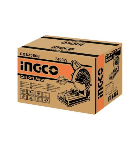 Торцовочная пила по металу 2400W INGCO COS35568 Торцовочная пила по металу 2400W INGCO COS35568