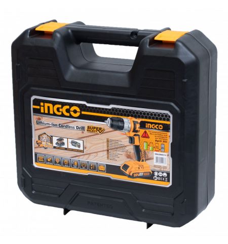 Шуруповёрт аккумуляторный INGCO 20V/2*2A CDLI200215 Шуруповёрт аккумуляторный INGCO 20V/2*2A CDLI200215