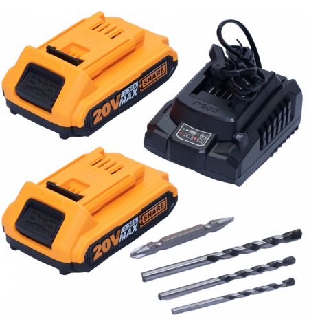 Шуруповёрт аккумуляторный, ударный INGCO 20V/2*2A CIDLI20012 Шуруповёрт аккумуляторный, ударный INGCO 20V/2*2A CIDLI20012