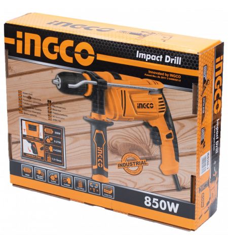 Дрель ударная INGCO 850 Вт ID8508-2