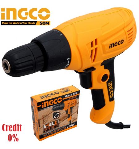 Шуруповерт электрический INGCO ED2808 280W Шуруповерт электрический INGCO ED2808 280W
