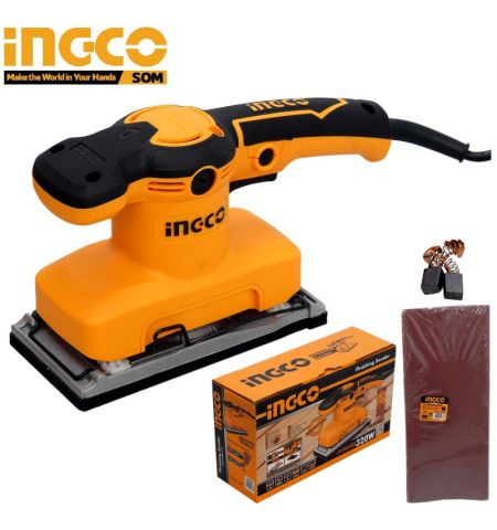 Вибрационная шлифовальная машина, INGCO FS3208 Вибрационная шлифовальная машина, INGCO FS3208