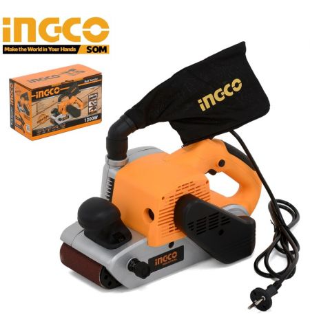 Шлифовальная машина ленточная INGCO 1200W PBS12001
