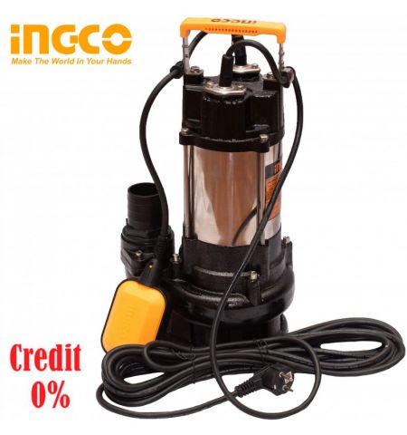 Насос дренажный INGCO 750W SPDS7508 Насос дренажный INGCO 750W SPDS7508