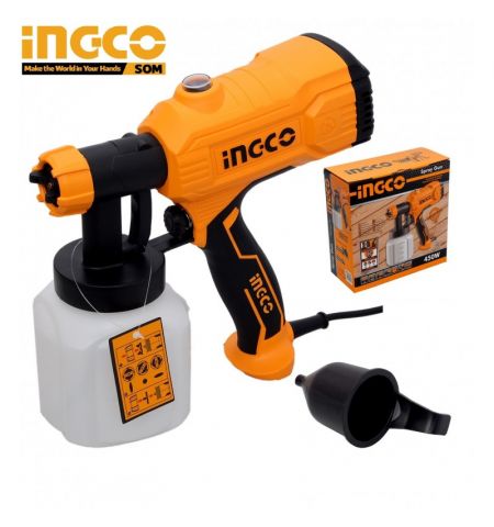 Краскопульт электрический INGCO 350Вт SPG3508 Краскопульт электрический INGCO 350Вт SPG3508