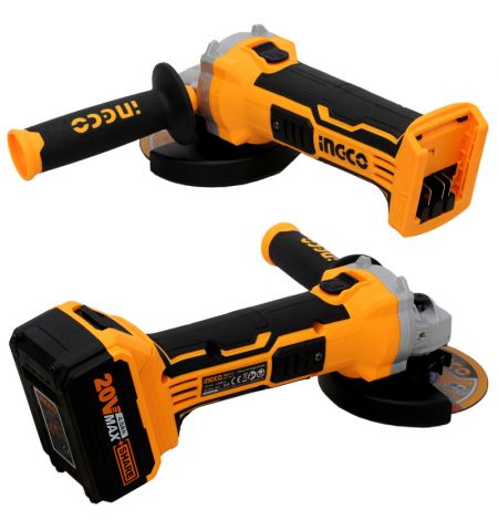 Набор Аккумуляторный шуруповерт + Углошлифовальная машина с 2 АКБ 20V 4Ah INGCO CKLI2009 Набор Аккумуляторный шуруповерт + Углошлифовальная машина с 2 АКБ 20V 4Ah INGCO CKLI2009