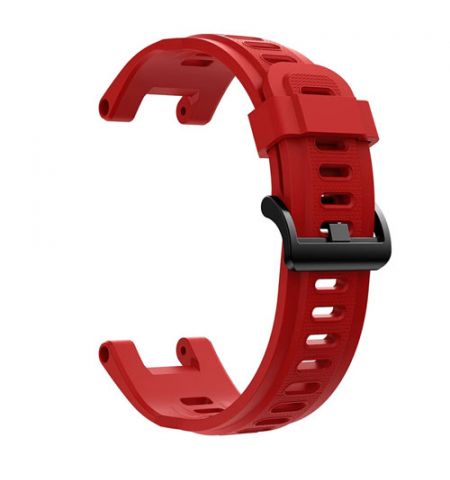 Ремешок для Amazfit T-Rex Silicon Watch strap Красный