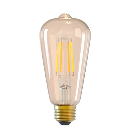 WiFi Retro Smart Filament Amber Bulb E27, 6W, Warm/White Tellur  TLL331191