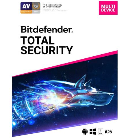 Bitdefender Total Security 5 users/12 months