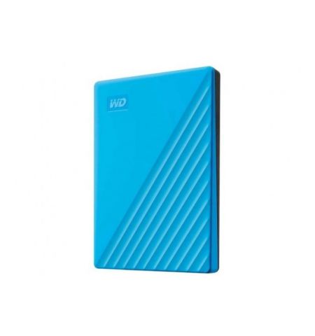 2.5" External HDD 2.0TB (USB3.0)  Western Digital "My Passport", Blue, Durable design, Password protection + 256-bit AES hardware encryption