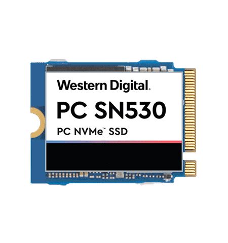 M.2 NVMe SSD 256GB  Western Digital Blue SN530,  PCIe3.0 x4 / NVMe1.3, M2 Type 2230 , Read: 2400 MB/s, Write: 950 MB/s, 3D NAND,  SDBPTPZ-256G-1012