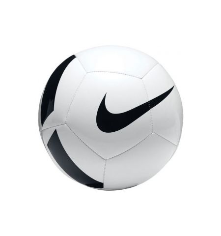 Minge Fotbal Nike Pitch pentru antrenament, Alb/Negru, marime 5 (CU8034-100)