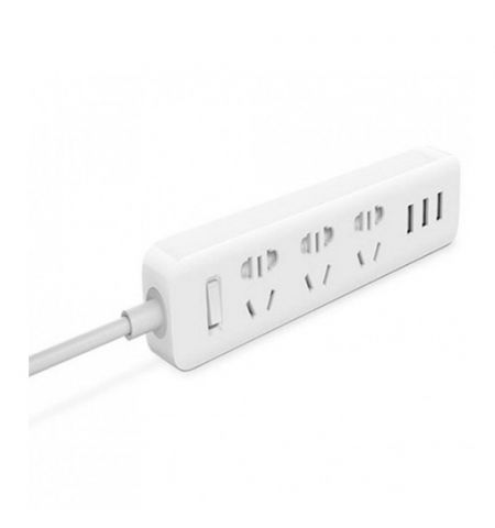 Удлинитель Power Strip 3 USB Белый