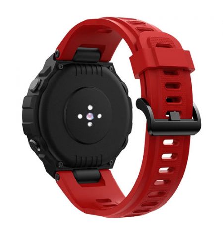 Ремешок для Amazfit T-Rex Silicon Watch strap Красный