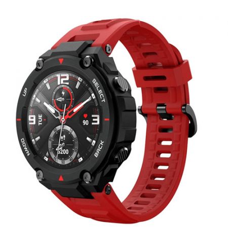 Ремешок для Amazfit T-Rex Silicon Watch strap Красный