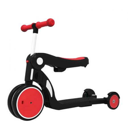 Трёхколёсный велосипед BeBehoo 5 In 1 Kids Balance Tricycle Красный