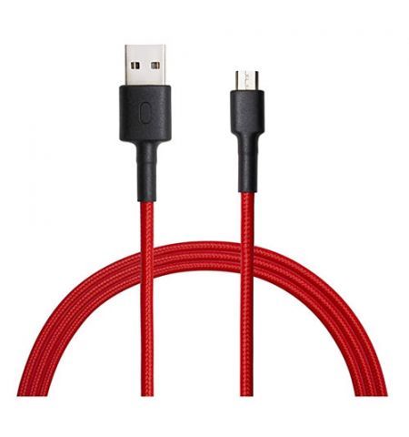 Кабель Mi Braided Micro USB Cable 100cm Красный Кабель Mi Braided Micro USB Cable 100cm Красный