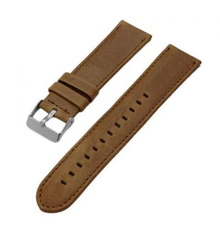 Ремешок кожаный для Amazfit 22mm Brown