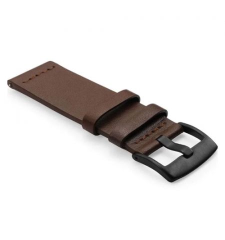 Ремешок кожаный для Amazfit 22mm Coffe