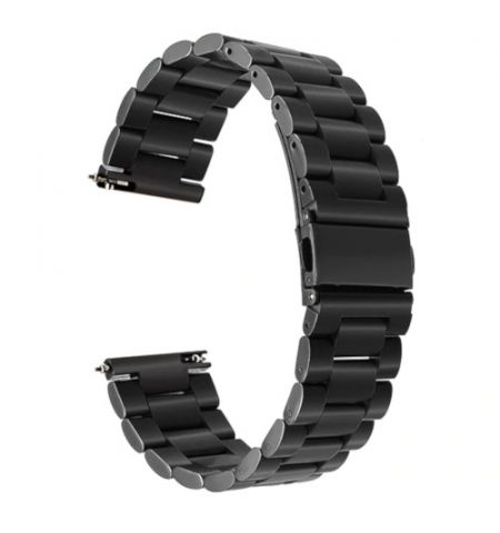 Ремешок металлический для Amazfit 20mm Черный