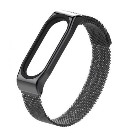 Ремешок металлический для браслета Xiaomi Mi Band 5/6 Black Ремешок металлический для браслета Xiaomi Mi Band 5/6 Black