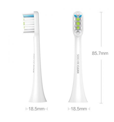 Насадки для Soocare X3/X3U/X5 Белые