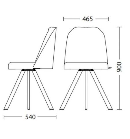 Стул Milana 4L Стул Milana 4L