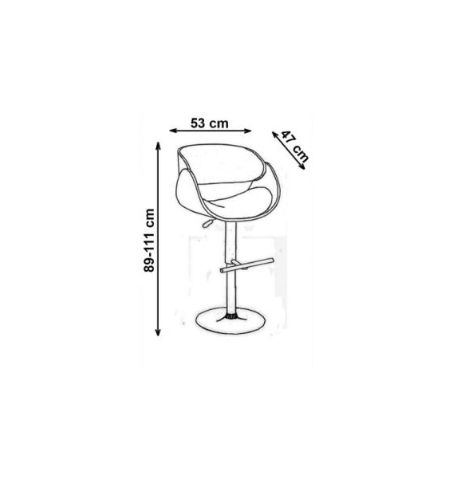 Стул барный H43