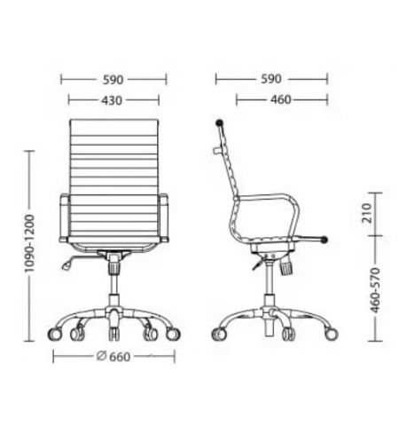 Кресло Slim HB NET