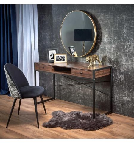 Стол B46 (орех/чёрный) Стол B46 (орех/чёрный)