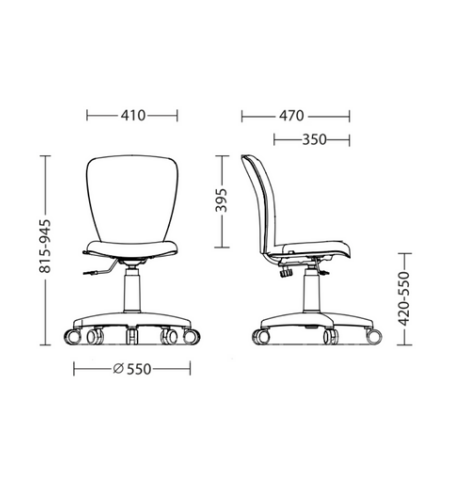 Fotoliu polly gts white Fotoliu polly gts white
