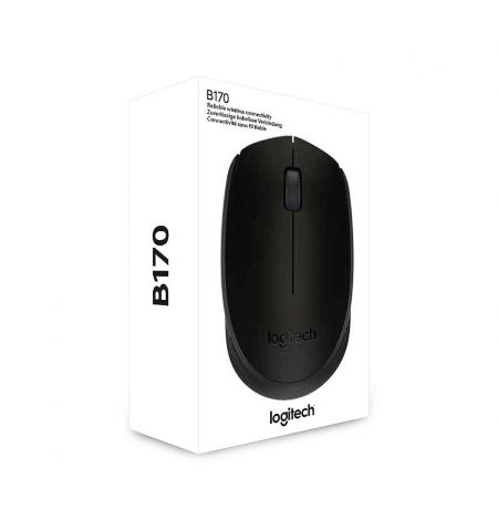 Беспроводная мышь Logitech B170 Black Wireless Mouse, USB, 910-004798 (mouse fara fir/беспроводная мышь) Беспроводная мышь Logitech B170 Black Wireless Mouse, USB, 910-004798 (mouse fara fir/беспроводная мышь)