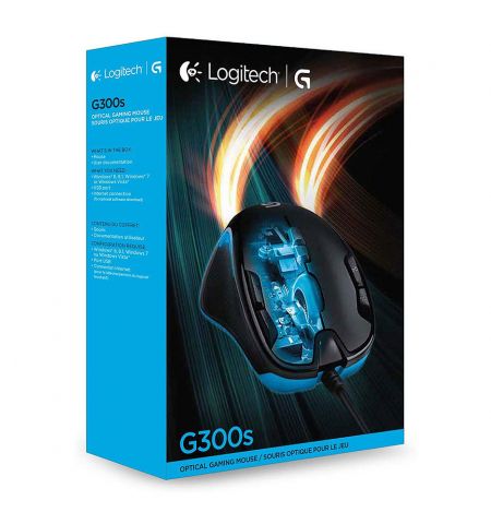 Logitech G300S Black Gaming Mouse, USB, 910-004345 (mouse/мышь) Logitech G300S Black Gaming Mouse, USB, 910-004345 (mouse/мышь)