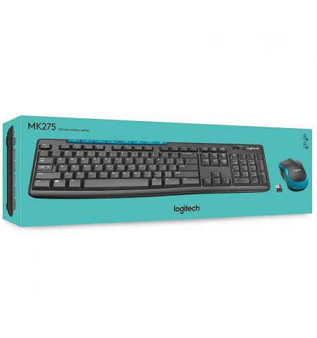 Клавиатура+мышь Logitech Wireless Desktop MK275 Black Wireless Keyboard + Mouse Combo, 2.4 GHz, 920-008535 (set fara fir tastatura+mouse/беспроводной комплект клавиатура+мышь) Клавиатура+мышь Logitech Wireless Desktop MK275 Black Wireless Keyboard + Mouse Combo, 2.4 GHz, 920-008535 (set fara fir tastatura+mouse/беспроводной комплект клавиатура+мышь)