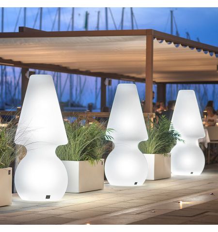 Уличный торшер светильник LYXO MY BIG LIGHT with Led light outdoor - wire LA340-L00142 (Уличный торшер со светодиодной подсветкой для улицы - проводной)