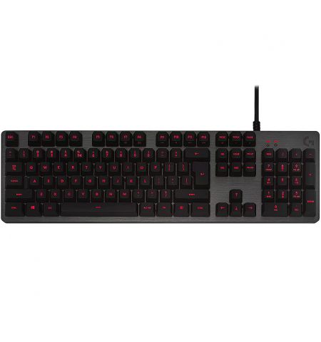 Клавиатура Logitech G413 Carbon Backlit Mechanical Gaming Keyboard, Backlighting RED LED, USB, gamer, 920-008309 (tastatura/клавиатура) Клавиатура Logitech G413 Carbon Backlit Mechanical Gaming Keyboard, Backlighting RED LED, USB, gamer, 920-008309 (tastatura/клавиатура)