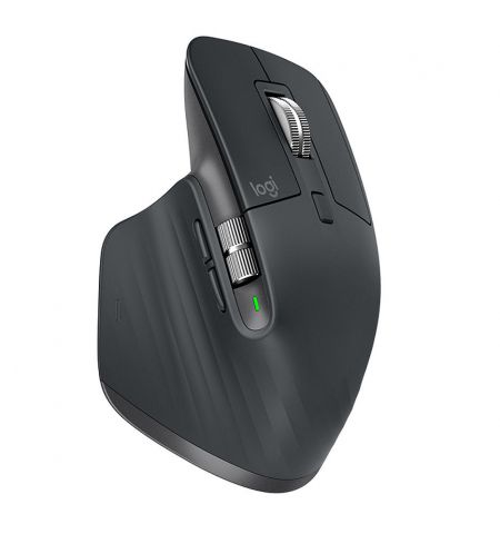 Мышь беспроводная Logitech MX Master 3 Graphite Wireless Mouse, 2.4GHz Wireless+Bluetooth, Darkfield high precision, USB Unifying Receiver, Rechargeable Li-Po (500 mAh) battery, 910-005694 (mouse fara fir/беспроводная мышь) Мышь беспроводная Logitech MX Master 3 Graphite Wireless Mouse, 2.4GHz Wireless+Bluetooth, Darkfield high precision, USB Unifying Receiver, Rechargeable Li-Po (500 mAh) battery, 910-005694 (mouse fara fir/беспроводная мышь)