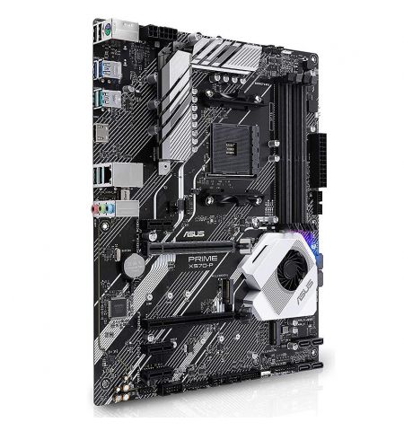 Материнская плата ASUS PRIME X570-P AMD X570, AM4, Dual DDR4 5100MHz, 1xPCI-E 4.0 x16, 1xPCI-E 3.0 x16, HDMI 2.1, USB 3.2, SATA RAID 6Gb/s, 2xM.2 x4 Socket, 64Gb/s PCIe 4.0 x4, SB 8-Ch., Gigabit LAN, Aura Sync RGB (placa de baza/материнская плата)