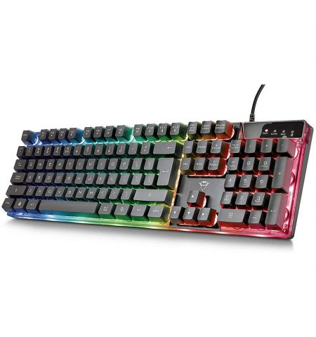 Клавиатура+мышь Trust Gaming Combo GXT 838 Azor Keyboard & Mouse, RU, Keyboard: 12 multimedia function keys,3 combined LED color ; Mouse:800/3000 dpi, 6 button, USB, Black Клавиатура+мышь Trust Gaming Combo GXT 838 Azor Keyboard & Mouse, RU, Keyboard: 12 multimedia function keys,3 combined LED color ; Mouse:800/3000 dpi, 6 button, USB, Black