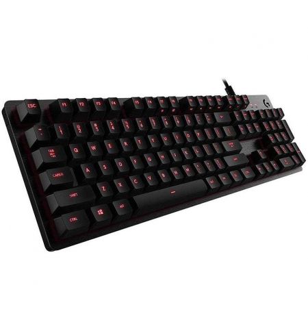 Клавиатура Logitech G413 Carbon Backlit Mechanical Gaming Keyboard, Backlighting RED LED, USB, gamer, 920-008309
