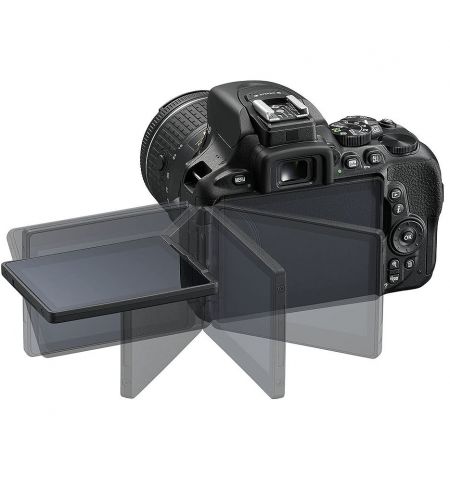 Nikon D5600 kit AF-S 18-140VR black, 24.2Mpx CMOS 23,2x15,4mm; ISO up to25600; EXPEED 4; Full HD Nikon D5600 kit AF-S 18-140VR black, 24.2Mpx CMOS 23,2x15,4mm; ISO up to25600; EXPEED 4; Full HD