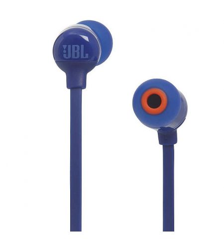 JBL Tune T110BT Blue Bluetooth Wireless In-Ear Headphones, 20Hz-20kHz, 16 Ohms, 96dB, Microphone, Remote, BT4.0, 120 mAh Lithium-Ion Polymer up to 6 hours, JBLT110BTBLU