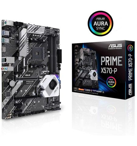Материнская плата ASUS PRIME X570-P AMD X570, AM4, Dual DDR4 5100MHz, 1xPCI-E 4.0 x16, 1xPCI-E 3.0 x16, HDMI 2.1, USB 3.2, SATA RAID 6Gb/s, 2xM.2 x4 Socket, 64Gb/s PCIe 4.0 x4, SB 8-Ch., Gigabit LAN, Aura Sync RGB (placa de baza/материнская плата) Материнская плата ASUS PRIME X570-P AMD X570, AM4, Dual DDR4 5100MHz, 1xPCI-E 4.0 x16, 1xPCI-E 3.0 x16, HDMI 2.1, USB 3.2, SATA RAID 6Gb/s, 2xM.2 x4 Socket, 64Gb/s PCIe 4.0 x4, SB 8-Ch., Gigabit LAN, Aura Sync RGB (placa de baza/материнская плата)