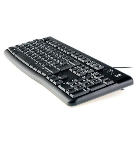Клавиатура Logitech K120 Black, Keyboard for Business, USB, 920-002522
