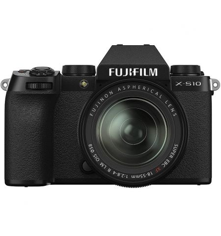 Fujifilm X-S10 black XC15-45mm kit, Mirrorless Digital Camera Fujifilm X System (Aparat fotografic)