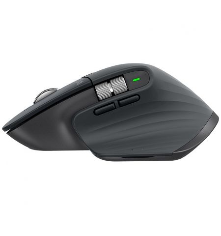 Мышь беспроводная Logitech MX Master 3 Graphite Wireless Mouse, 2.4GHz Wireless+Bluetooth, Darkfield high precision, USB Unifying Receiver, Rechargeable Li-Po (500 mAh) battery, 910-005694 (mouse fara fir/беспроводная мышь) Мышь беспроводная Logitech MX Master 3 Graphite Wireless Mouse, 2.4GHz Wireless+Bluetooth, Darkfield high precision, USB Unifying Receiver, Rechargeable Li-Po (500 mAh) battery, 910-005694 (mouse fara fir/беспроводная мышь)