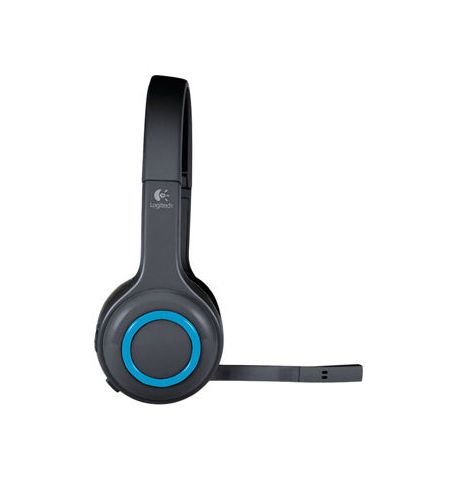 Logitech Wireless Headset H600, Noise-canceling microphone, USB Nano receiver 2.4 GHz wireless, 981-000342