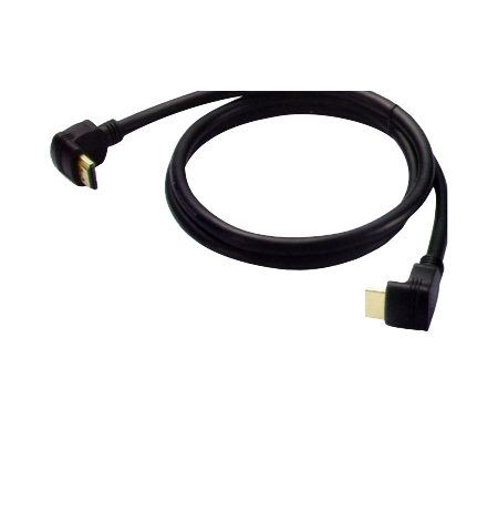 Cable Brateck HM8035-3M Right angle HDMI High Speed 19M-19M V1.4a, gold plated, 3m